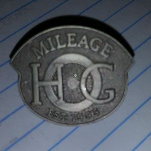 Harley Davidson owner vest pin